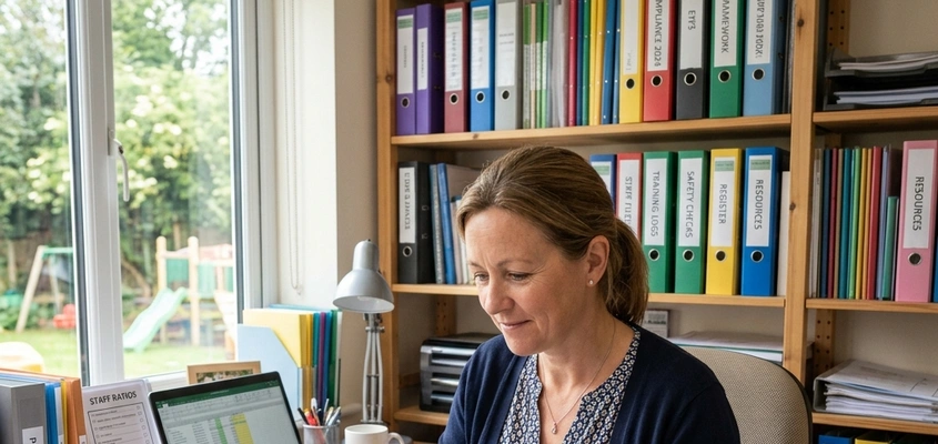 childcare compliance Ofsted notifications DfE updates 2026