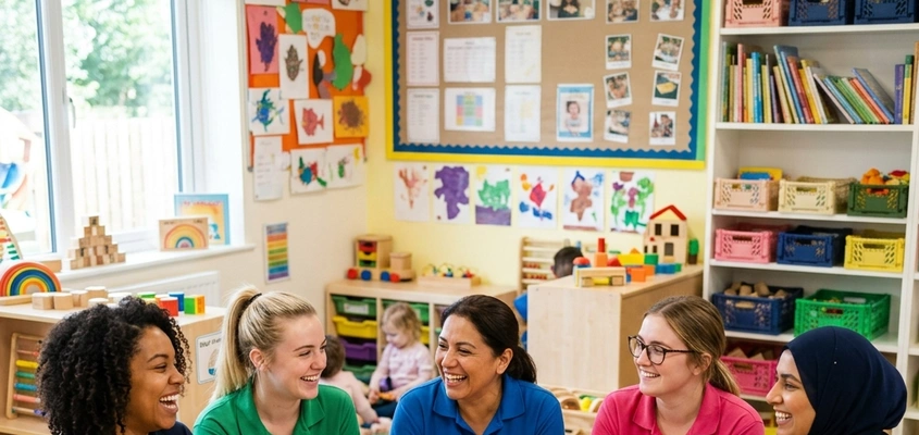 nursery staff retention UK 2026